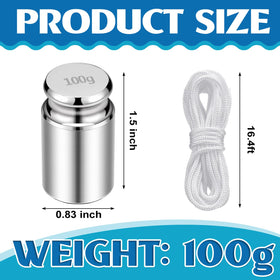Relaxweex pool anchor with nylon rope for quick tethering and setup