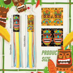 Relaxweex tropical windsock design adds festive movement to garden spaces