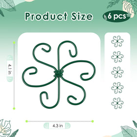 Six-pack RELBRO Monstera plant supports for versatile usage
