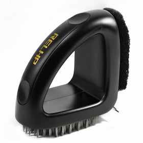 RELHP 4-in-1 grill brush assembly demonstrates robust design for safe cleaning.