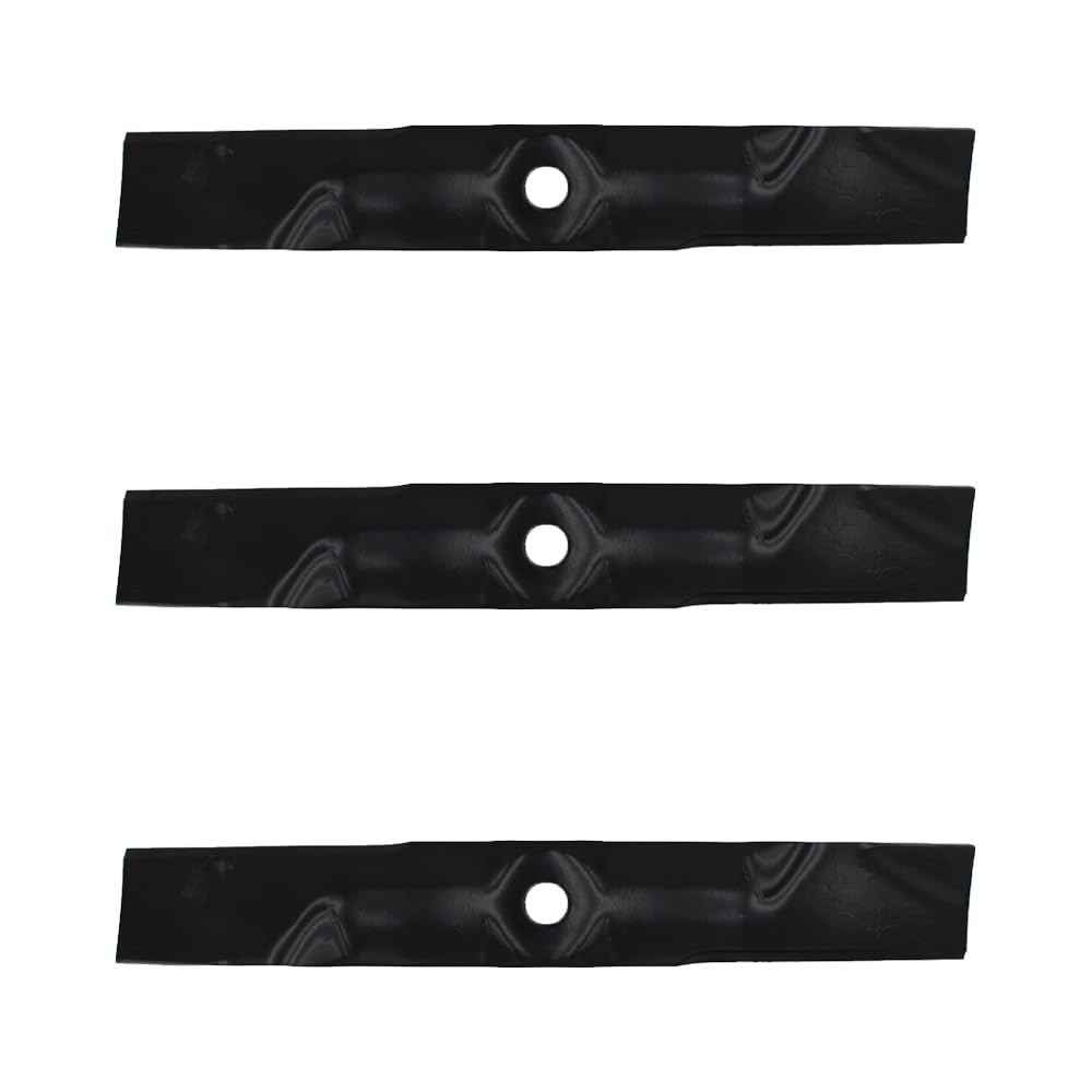 Reliable Aftermarket Parts three-blade 48-inch deck blades for John Deere, improves cutting performance