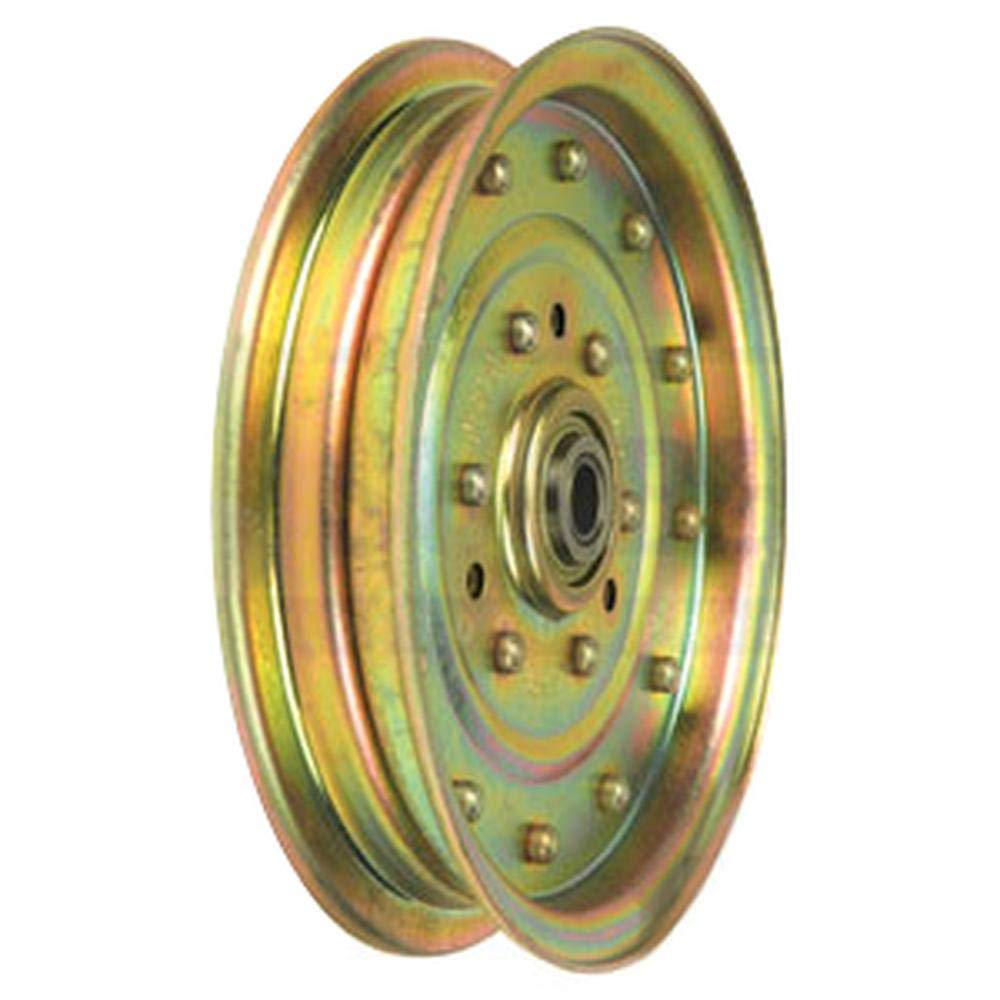 Reliable Aftermarket Parts Ferris idler pulley visual inspection confirms compatibility and timing