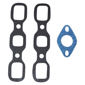 Reliable Aftermarket Parts manifold gasket set for Ford 9N/2N/8N, closeup of gaskets ready for install.