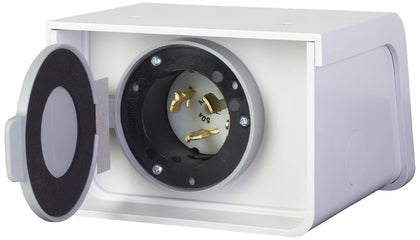 Reliance Controls PBN50 outdoor power inlet box enables safe generator hookup to your transfer switch