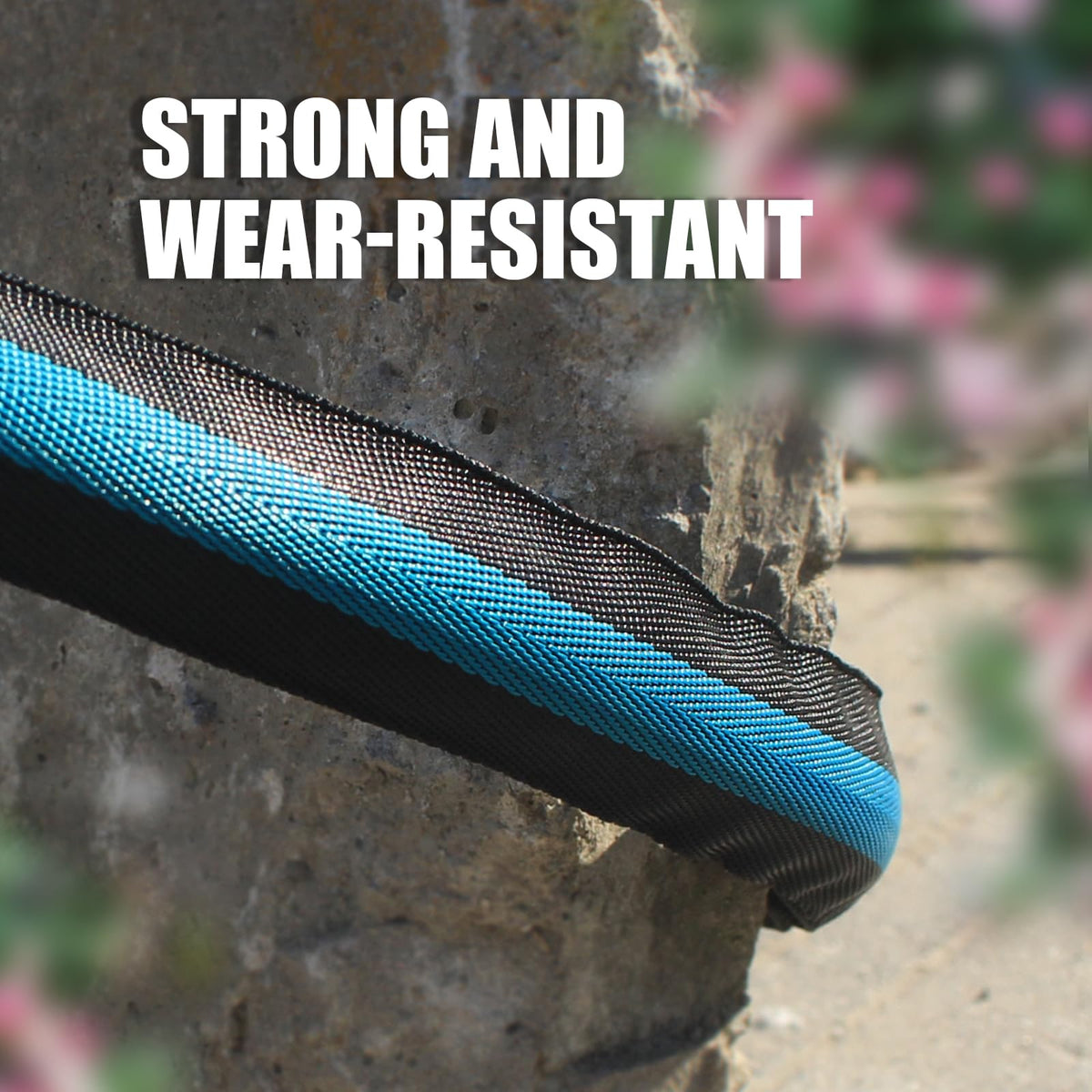Relxitl anti-kink hose helps maintain smooth watering without tangles.
