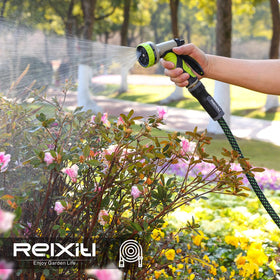 Relxitl Garden Hose 50ft is lightweight for easy carrying around the yard.