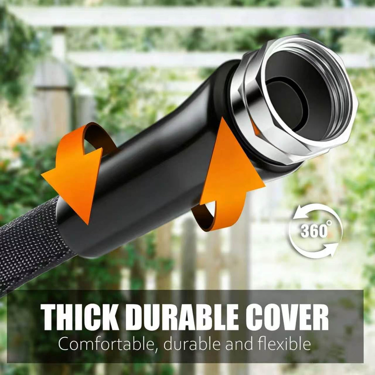 Relxitl kink-free design reduces tangling for smoother watering sessions