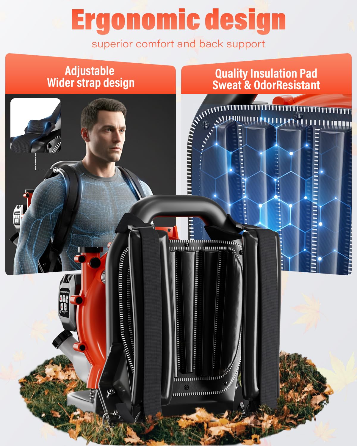 Relxxon air purge system aids quick starts with less effort.