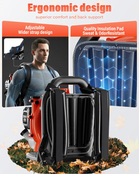 Relxxon air purge system aids quick starts with less effort.