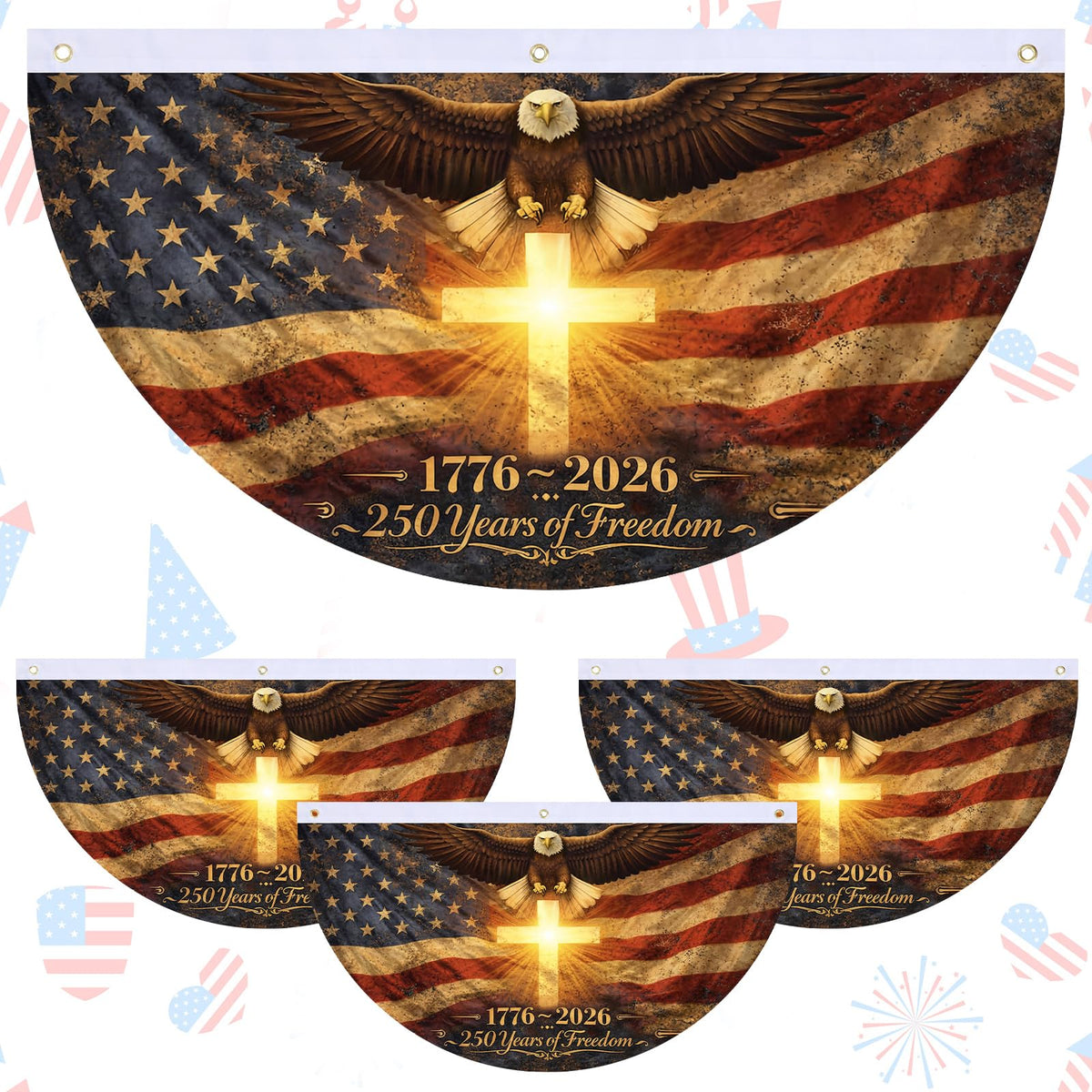 Remagr 1776-2026 banner captures attention at gatherings and events