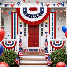 Remagr easy-hanging rope for porch flag enables quick setup and secure mounting.