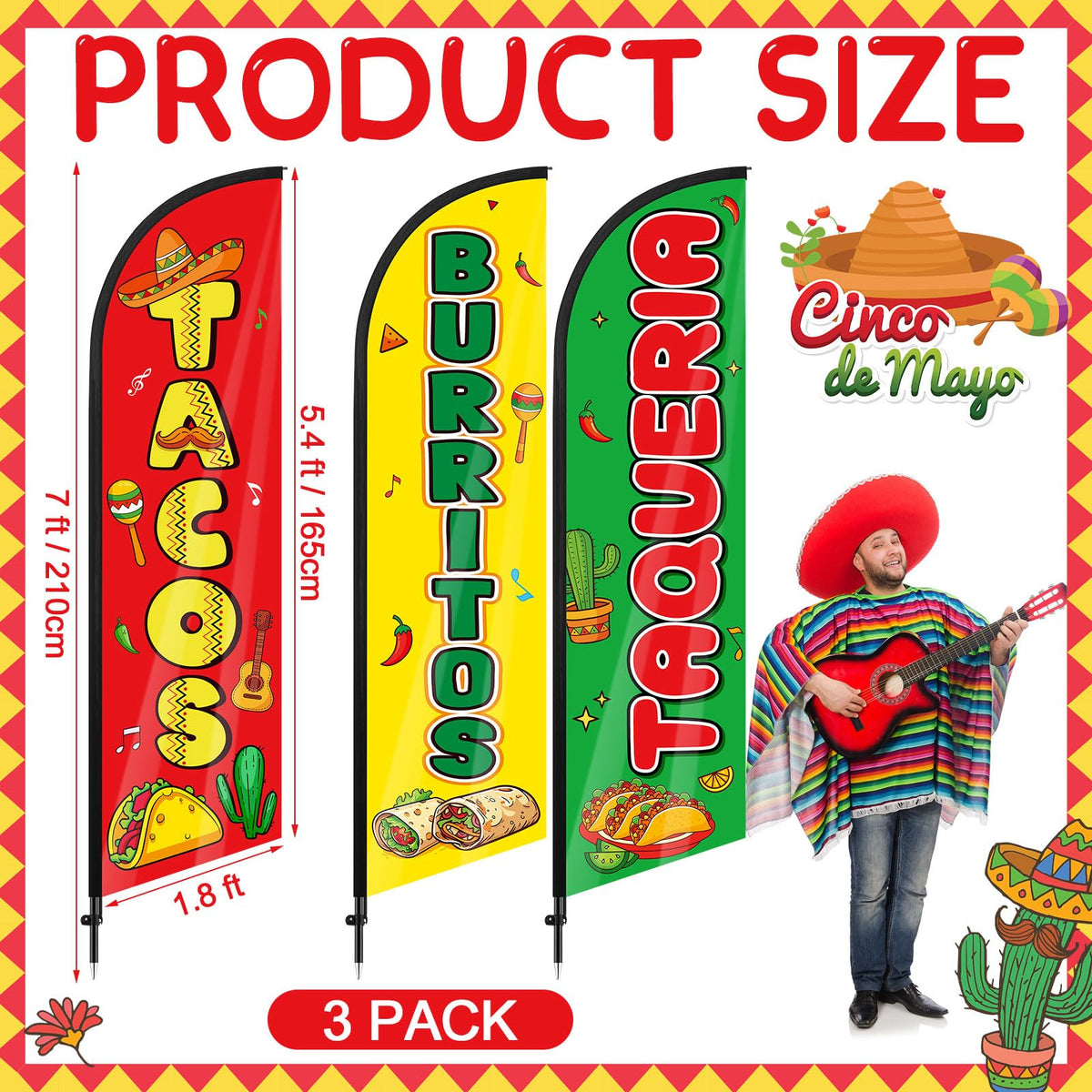 Remagr flag poles and rods provide sturdy outdoor support for banners.