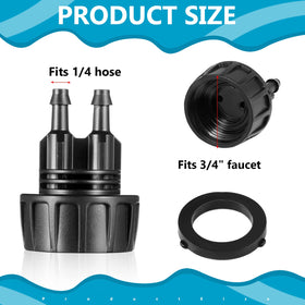 Remagr five washers included for a tight seal in every connection