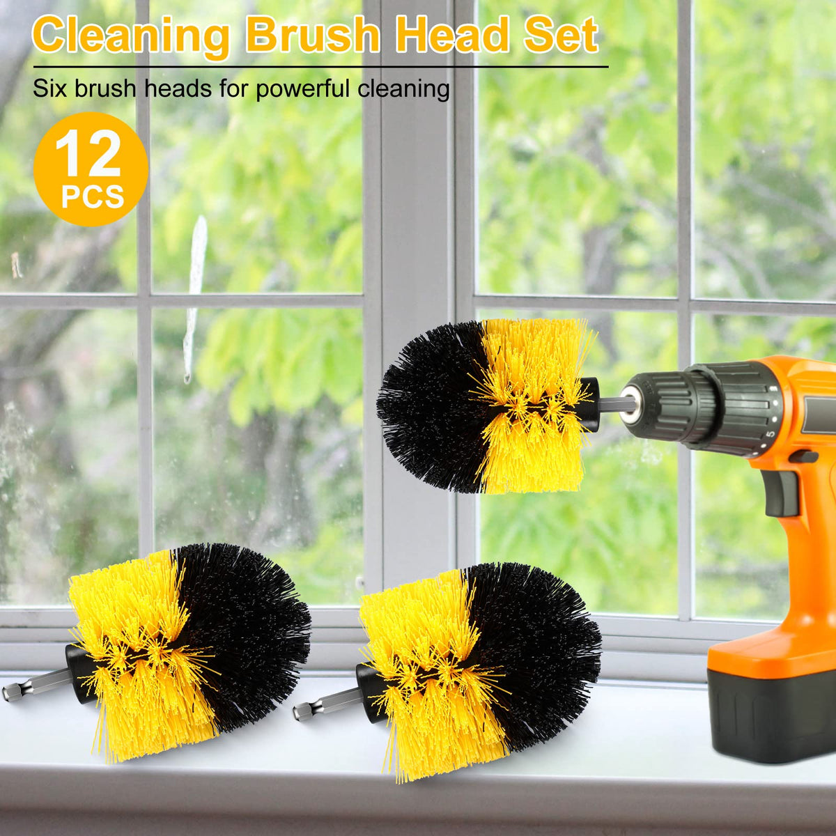Remerry kitchen tile brush delivers thorough cleaning of countertops and backsplashes