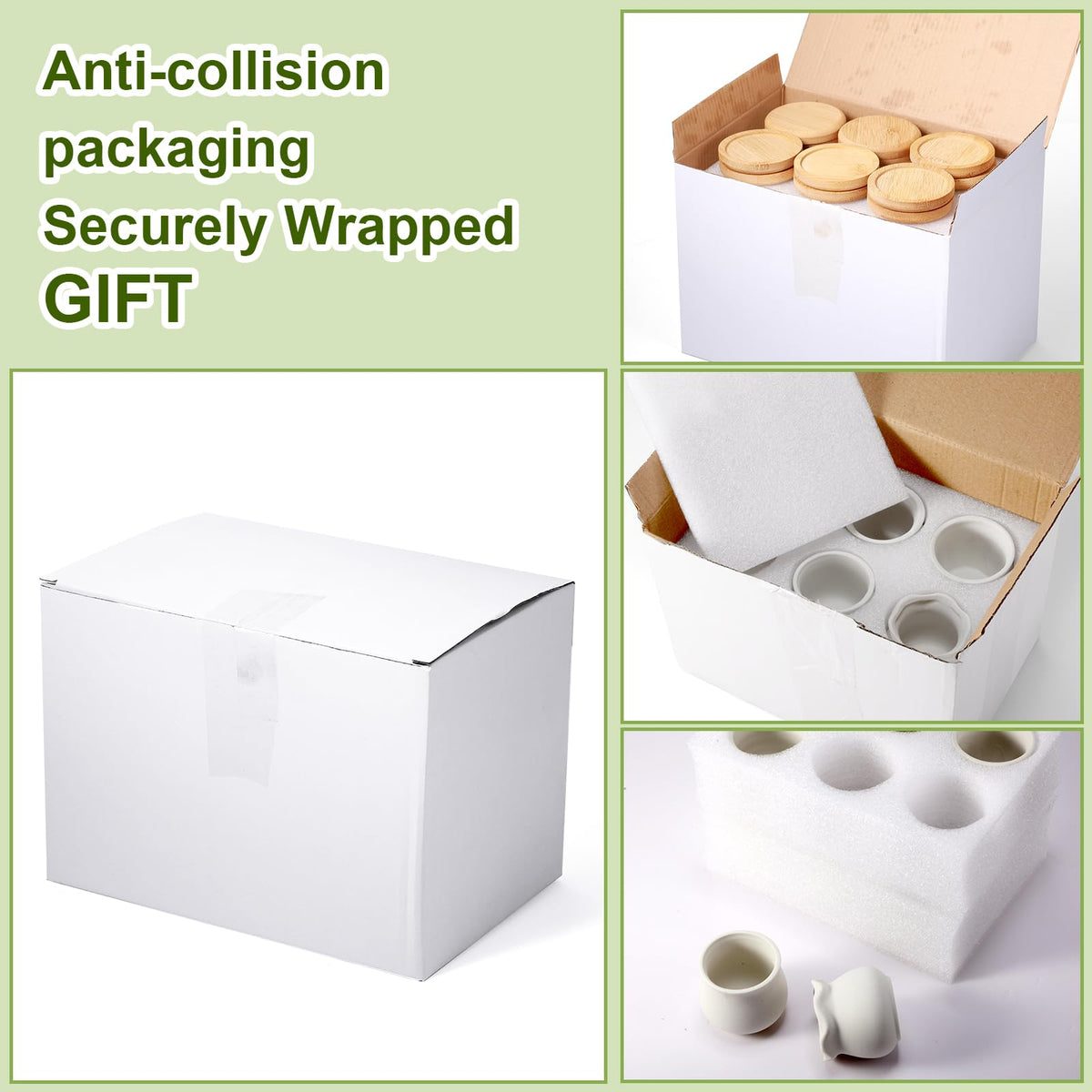 Remerry packaging uses anti-collision protection for safe arrival.