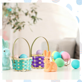 Remerry six-pack colorful baskets suitable for gifts and treats.