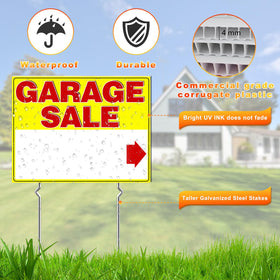 REMIAWY iron stakes provide sturdy support for stable yard displays.