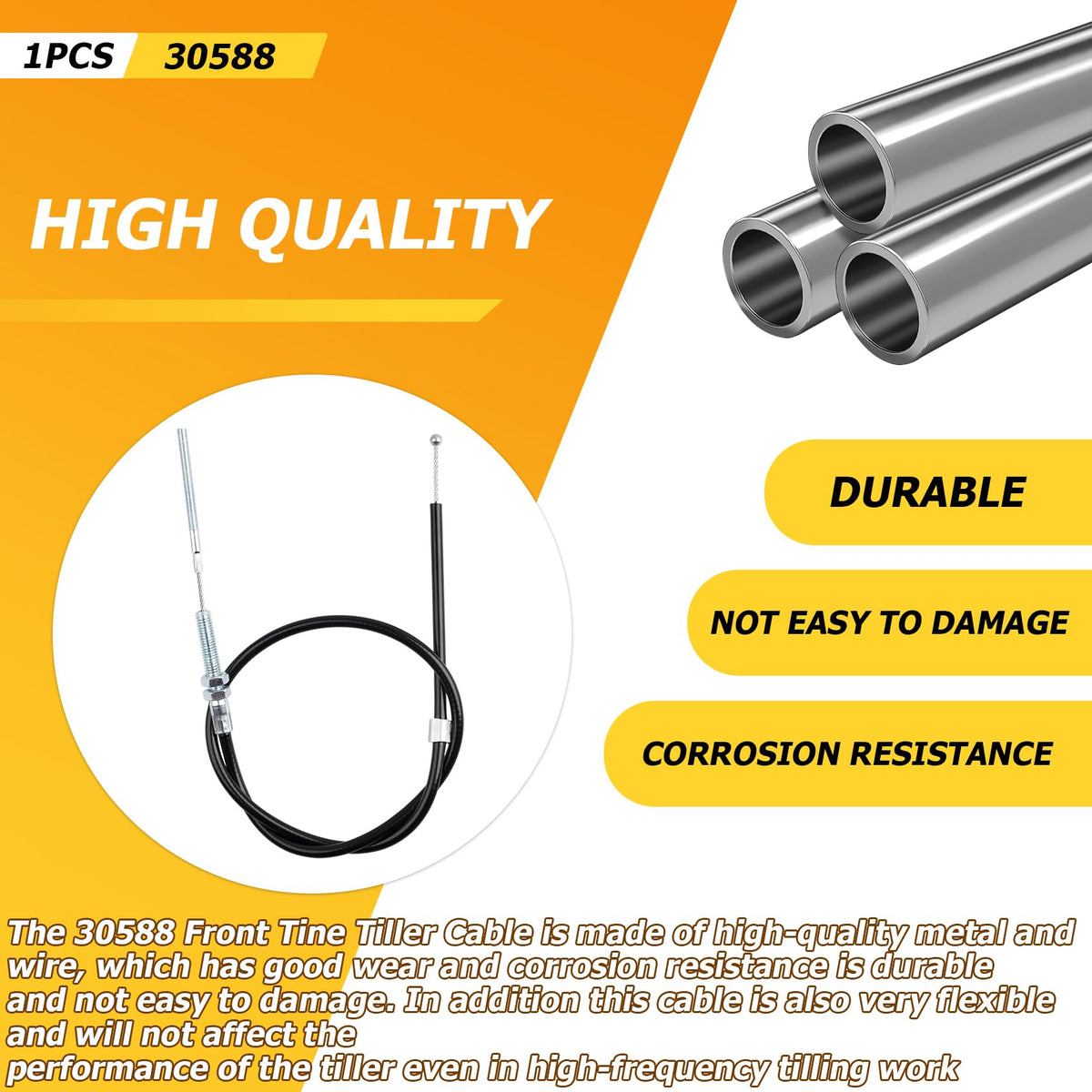 Remolean replacement cable kit replaces 3108A/20827 with no modifications.