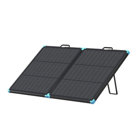 Renogy 100W portable solar panel open captures sunlight for reliable off-grid power.