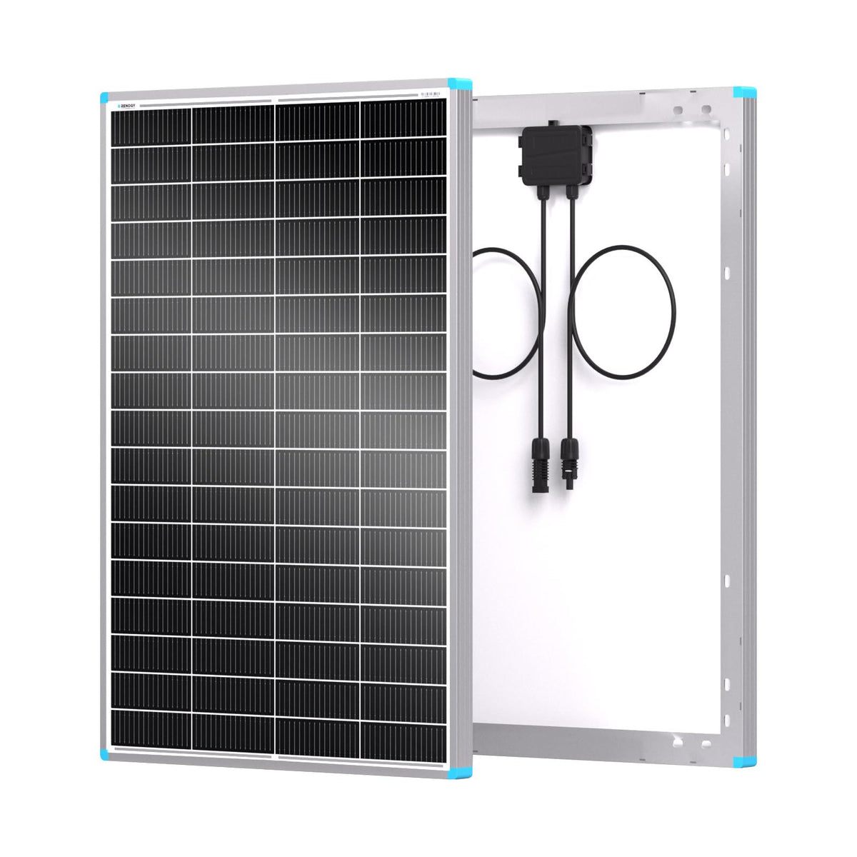 Renogy 175W N-Type front view panel for off-grid RV installations.