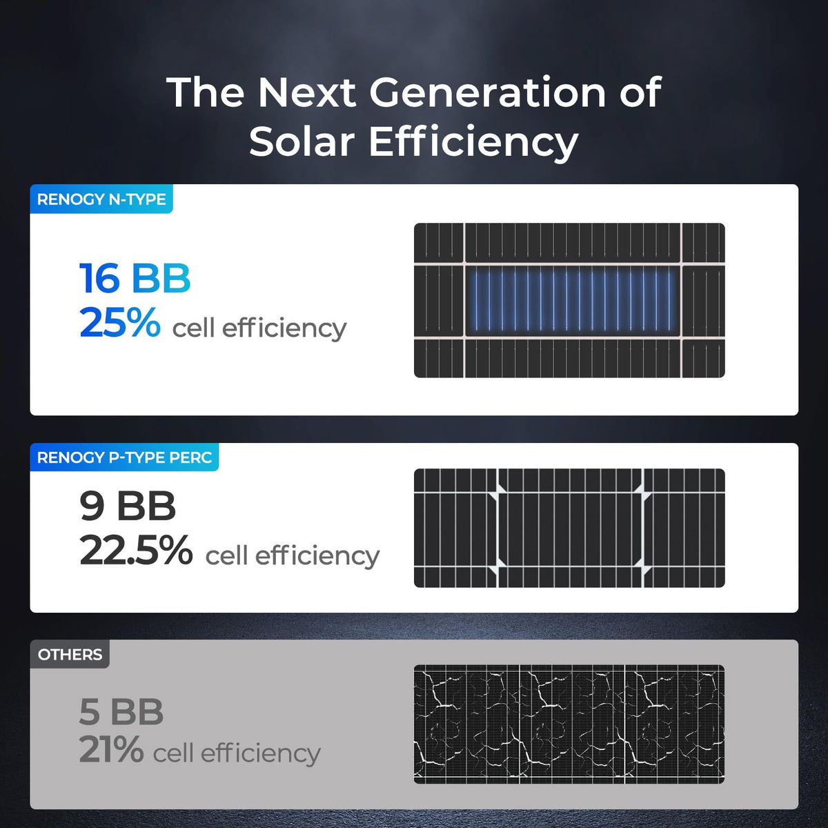 Renogy 175W N-Type panel demonstrates hot-climate performance stability.