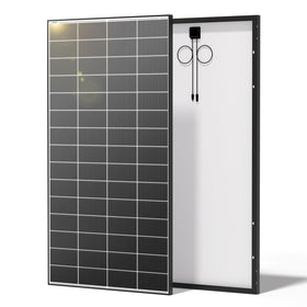 Renogy 320W solar panel front view for rooftop off-grid power