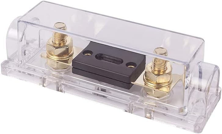 Renogy 400A ANL fuse set with holder for RV and marine power protection
