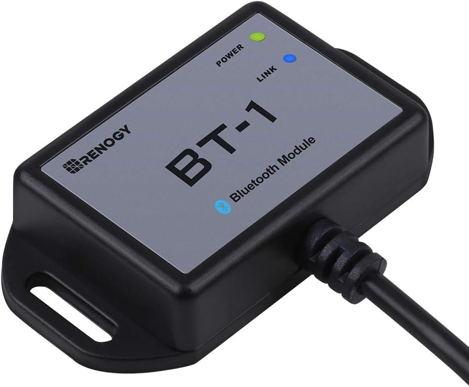 Renogy BT-1 wireless module overview for real-time solar data monitoring up to 82 feet