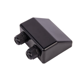 Renogy dual cable entry gland close-up highlights flexible installation for solar setups.
