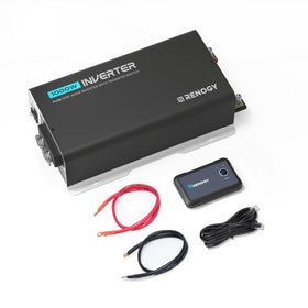 Renogy PUH 1000W inverter overview showing clean sine power for devices