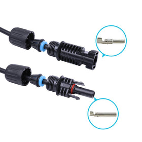 Panel to charge controller adaptor kit by Renogy for clean connections