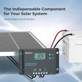 Renogy Wanderer 10A battery compatibility for multiple chemistries.