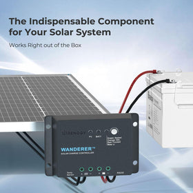 Renogy Wanderer Li in use on an RV or boat setup