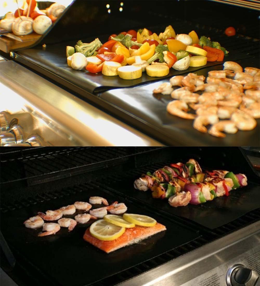 Renook grill mats easily dishwasher-clean after grilling sessions
