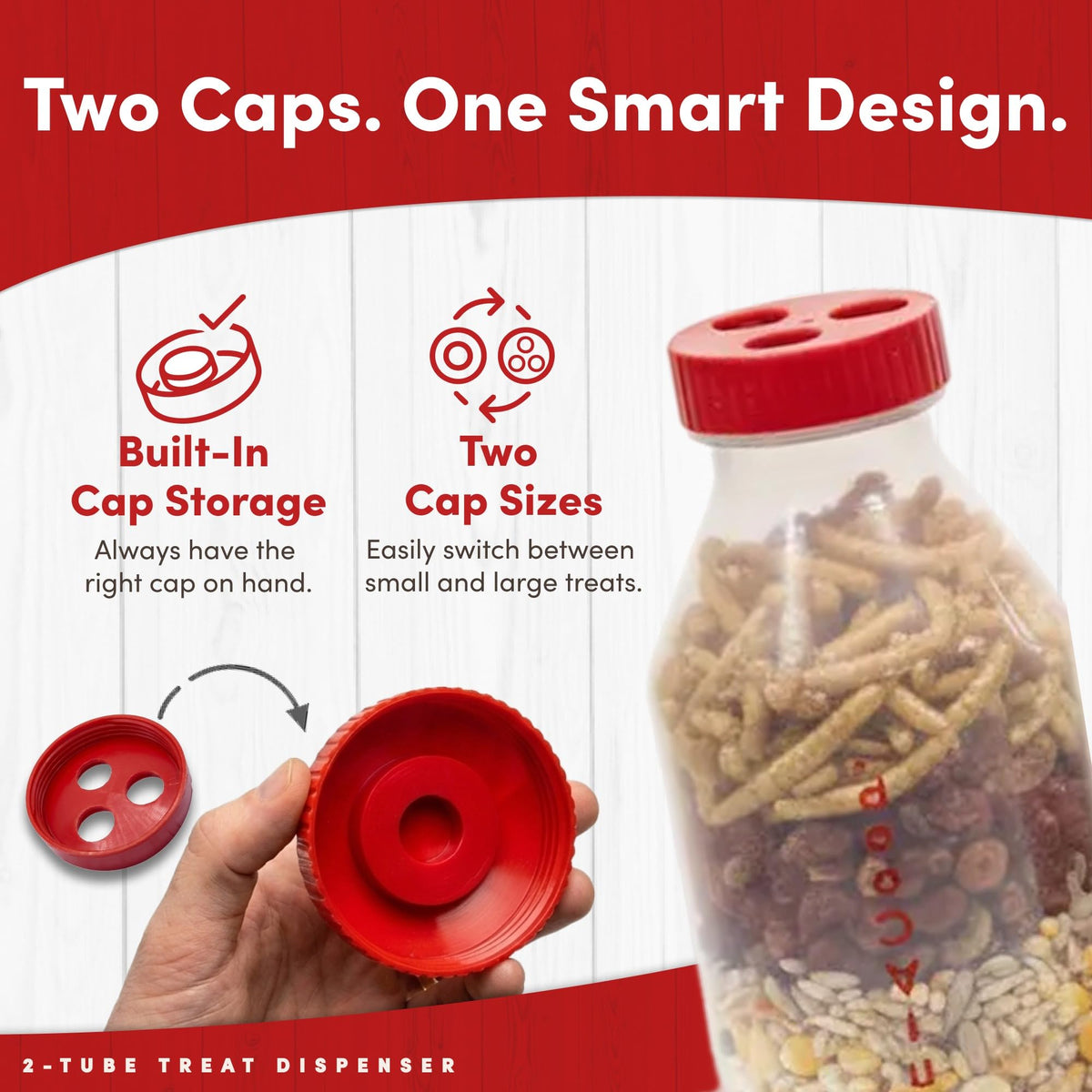RentACoop nine-inch rod and hardware provide sturdy installation