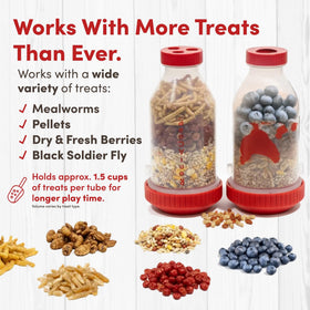 RentACoop treat scoop included for easy portioning and refills