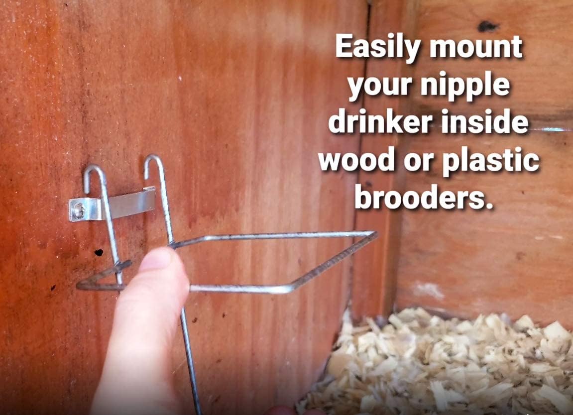 Compatible with all 1L RentACoop drinkers for quick mounting.