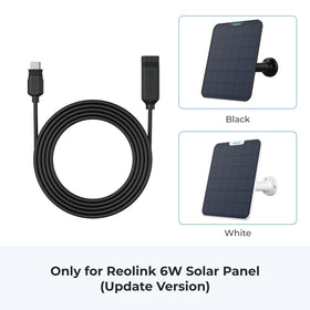 REOLINK weatherproof extension cable designed for outdoor camera power.