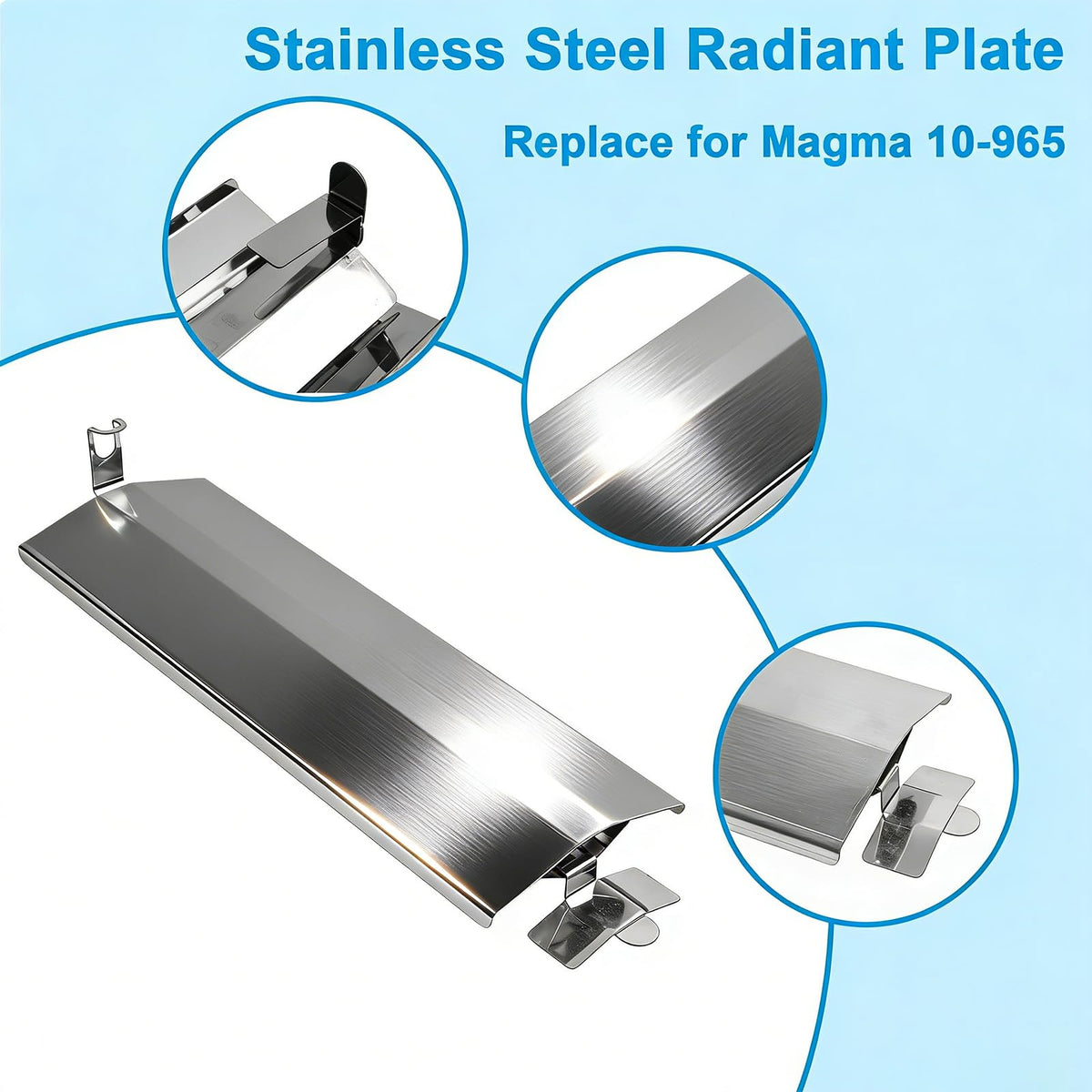 Replace Parts Magma A10-series compatibility ensures a proper fit across models.