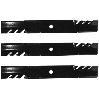 Replaces Toro Oregon Gator G3 blades 96-803 package for cleaner cuts and longer deck life.