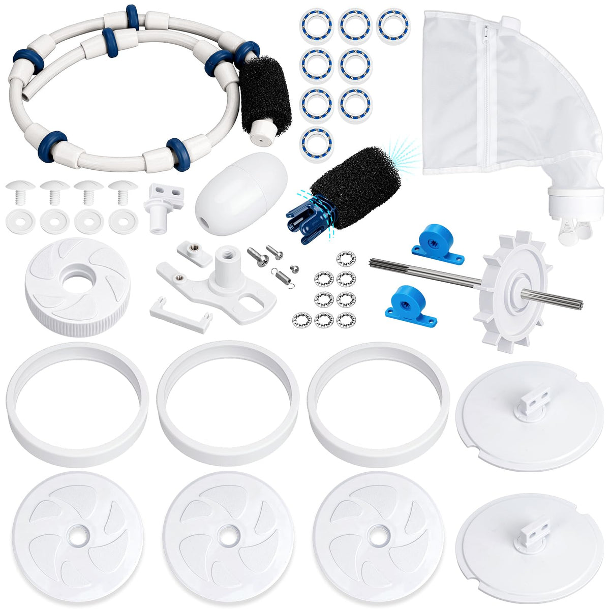 Replizo Polaris Zodiac wheels enhance cleaning durability and smooth operation