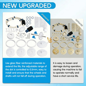 Replizo drive shaft supports steady propulsion and cleaner movement
