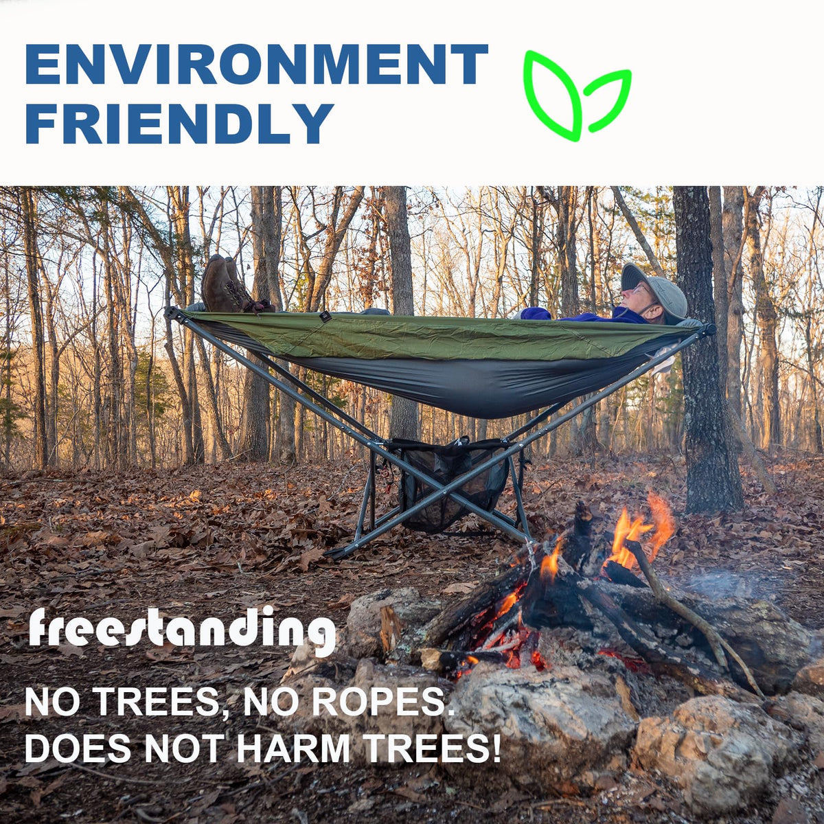 Republic of Durable Goods Mock ONE portable hammock chair mode for reading or listening to music