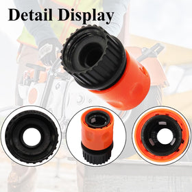 Repustor 3/4-inch sleeve hose connector for standard fittings.