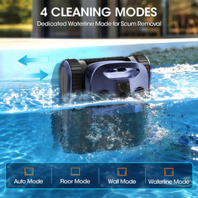 RERIOU SAT40 AI navigation guides efficient cleaning with fewer passes