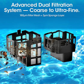 RERIOU SAT40 dual scrubbers help lift stubborn dirt