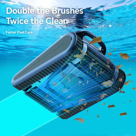 RERIOU SAT30new 3-mode switch enables Floor, Wall, or All-Cover cleaning.