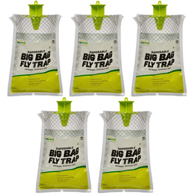 RESCUE! Big Bag Fly Trap outdoor setup showing easy installation and placement