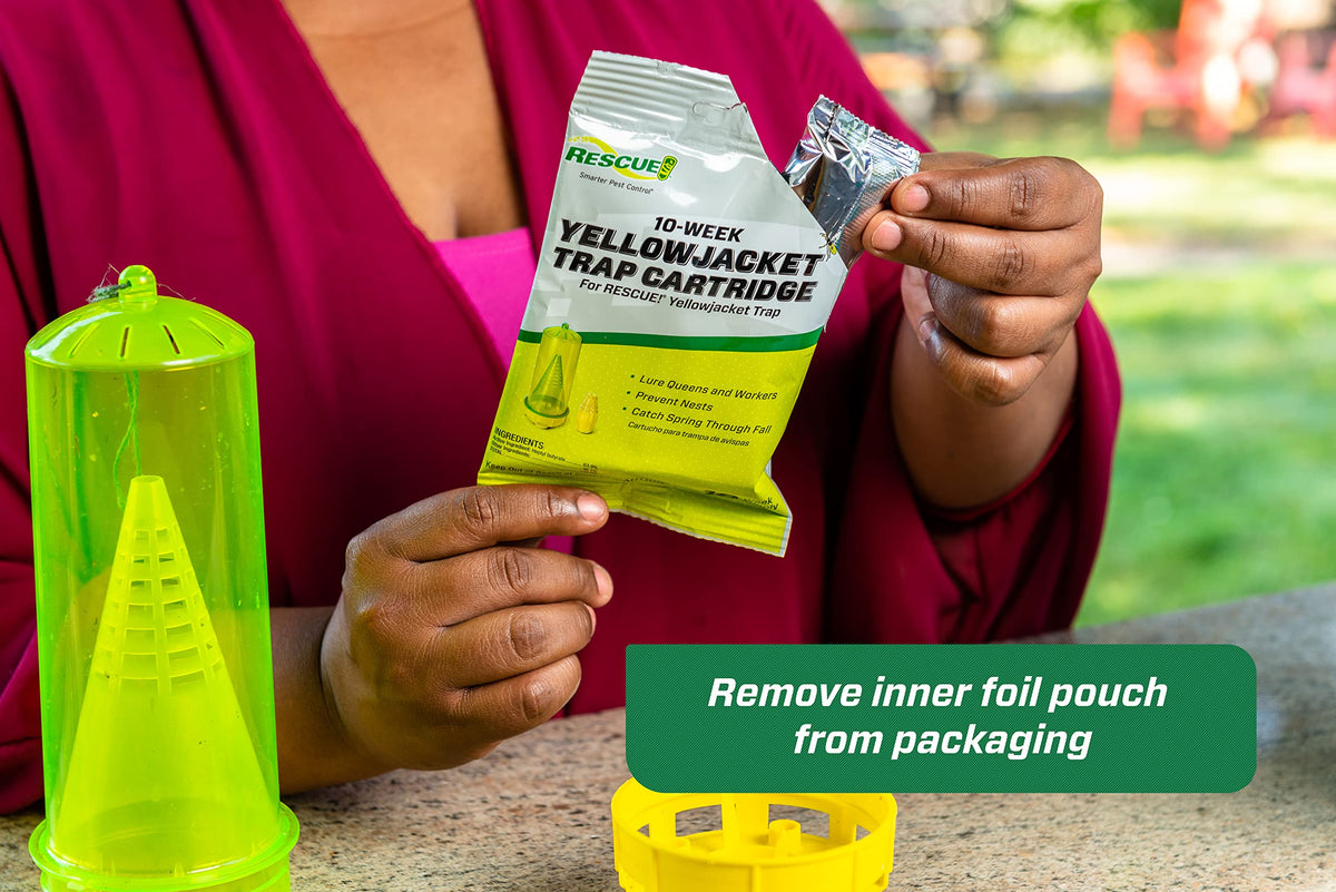USA-made RESCUE! attractant demonstrates non-toxic lure in action