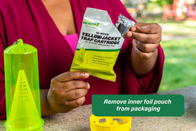 USA-made RESCUE! attractant demonstrates non-toxic lure in action